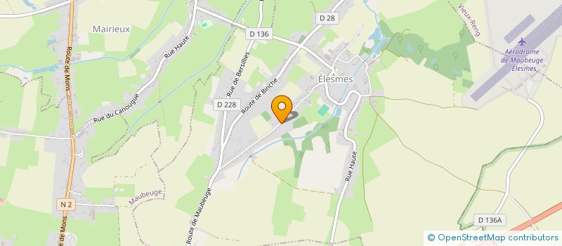 localisation de l'entreprise SCI RIMOU à ELESMES