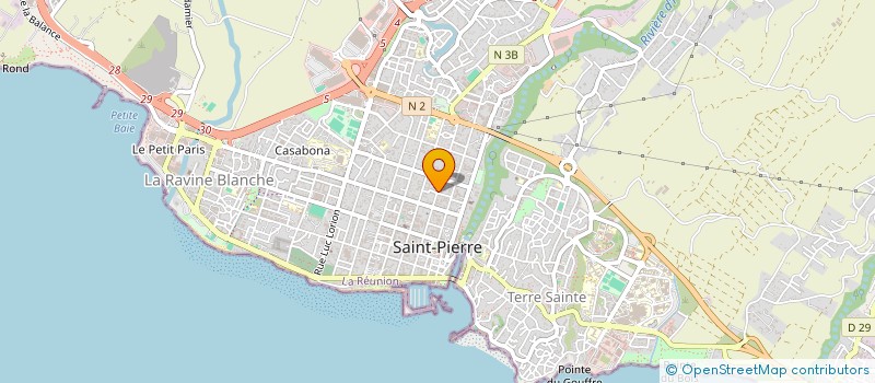 localisation de l'entreprise SCI RINA à SAINT-PIERRE