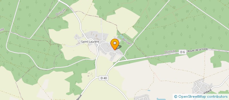 localisation de l'entreprise SCI RINAMER  BERUGES