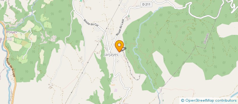 localisation de l'entreprise SCI RINAUDO  JARJAYES