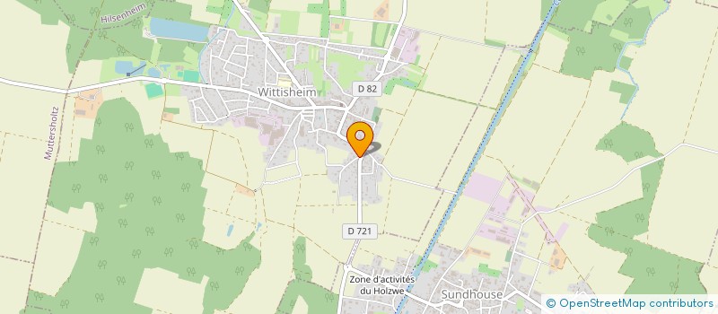 localisation de l'entreprise SCI RINGEISSEN  WITTISHEIM