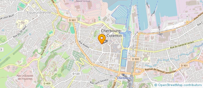 localisation de l'entreprise SCI RIO à CHERBOURG-EN-COTENTIN