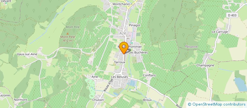 localisation de l'entreprise SCI RIO  AZE