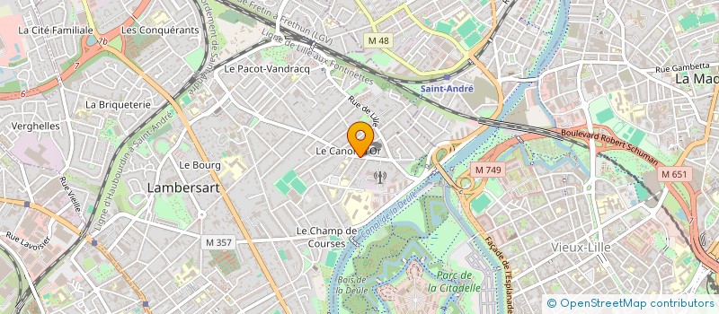 localisation de l'entreprise SCI RIO IMMOBILIER à LAMBERSART