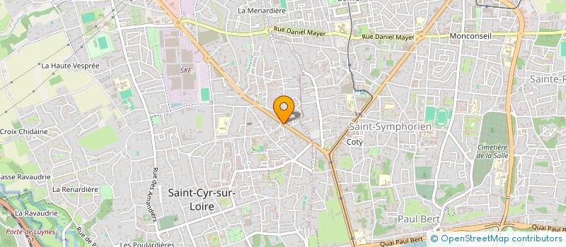 localisation de l'entreprise SCI RIO TOURS à SAINT-CYR-SUR-LOIRE
