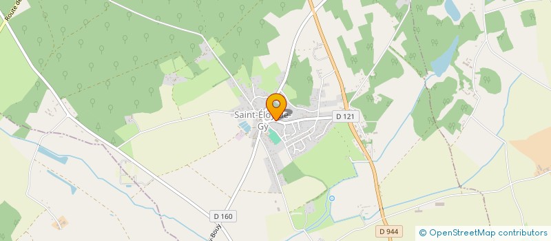 localisation de l'entreprise SCI RIO TRAFUL  SAINT-ELOY-DE-GY