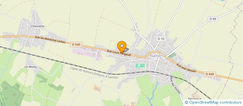 localisation de l'entreprise SCI RION IMMOBILIERE  NALLIERS