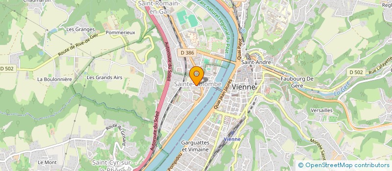 localisation de l'entreprise SCI RIONDET EXPERTS  SAINTE-COLOMBE