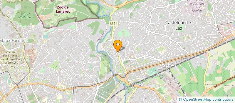 localisation de l'entreprise SCI RIOU à CASTELNAU-LE-LEZ