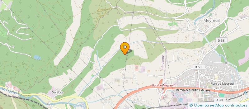 localisation de l'entreprise SCI RIP  GARDANNE