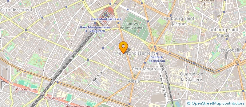 localisation de l'entreprise SCI RIPOCHE  PARIS