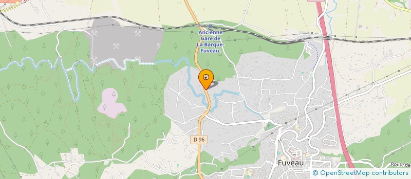 localisation de l'entreprise SCI RIPOLL  FUVEAU