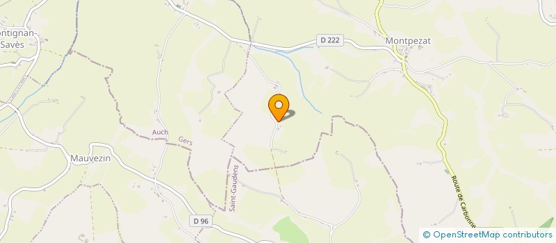 localisation de l'entreprise SCI RIPOSO  MONTPEZAT