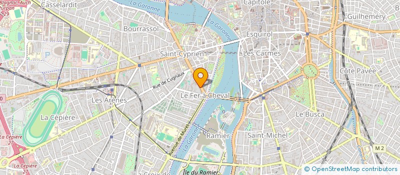 localisation de l'entreprise SCI RIQUET à TOULOUSE