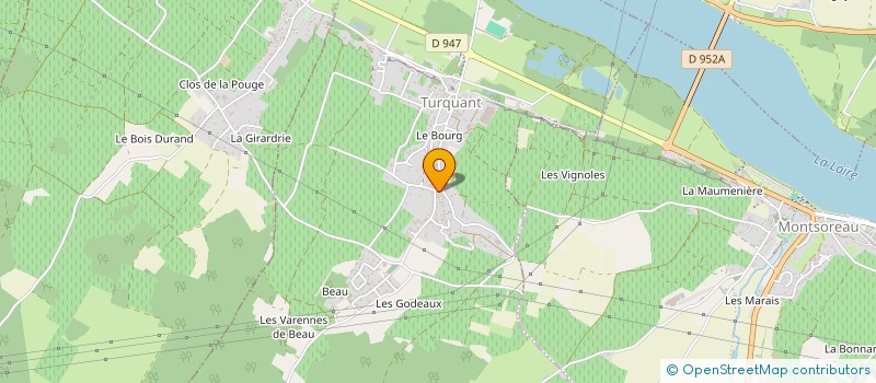 localisation de l'entreprise SCI RIQUET  TURQUANT