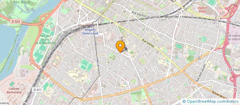 localisation de l'entreprise SCI RIQUETI à ANGERS