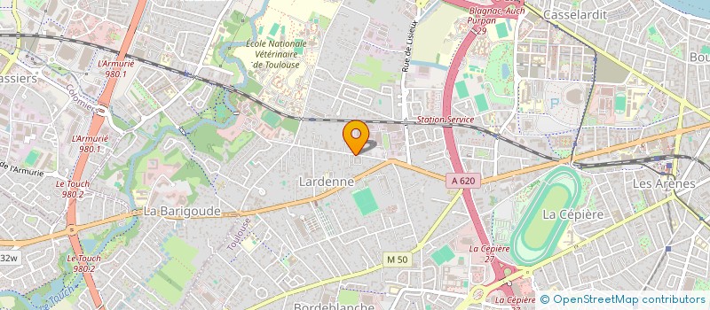 localisation de l'entreprise SCI RIQUEWIHR CJ à TOULOUSE