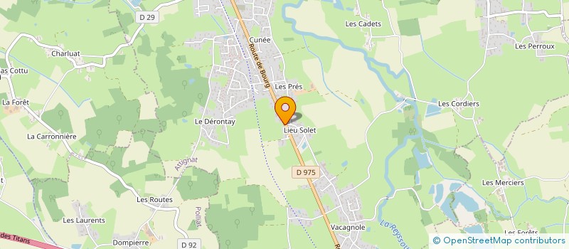 localisation de l'entreprise SCI RIQUIER  JAYAT