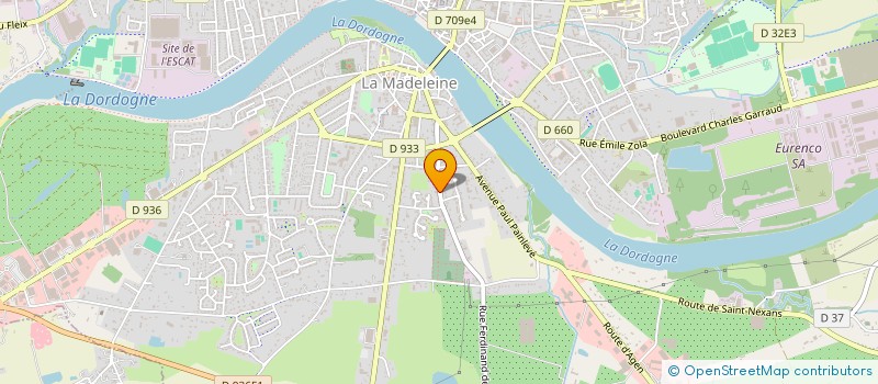 localisation de l'entreprise SCI RIQUIER BORON à BERGERAC