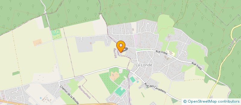 localisation de l'entreprise SCI RIQUIER INVESTISSEMENT  LA LONDE