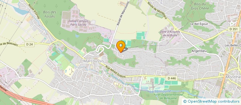 localisation de l'entreprise SCI RIS  MARCOUSSIS