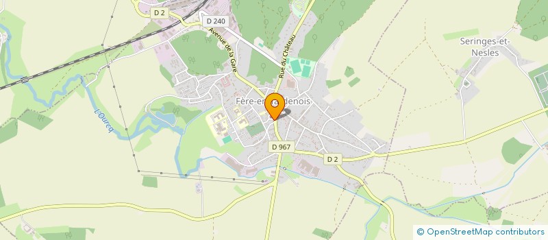 localisation de l'entreprise SCI.RISBEC  FERE-EN-TARDENOIS