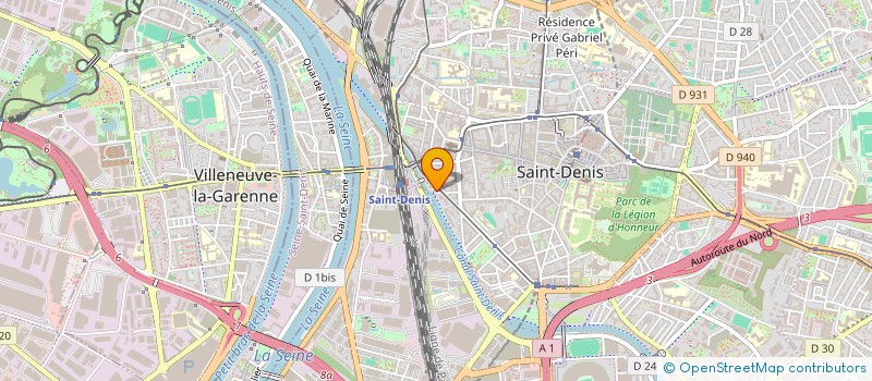 localisation de l'entreprise SCI RISHI SSNK à SAINT-DENIS