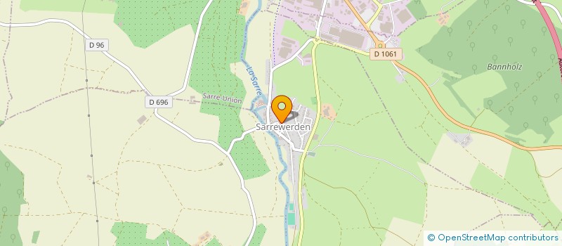 localisation de l'entreprise SCI RISSER ET KOBI  SARREWERDEN