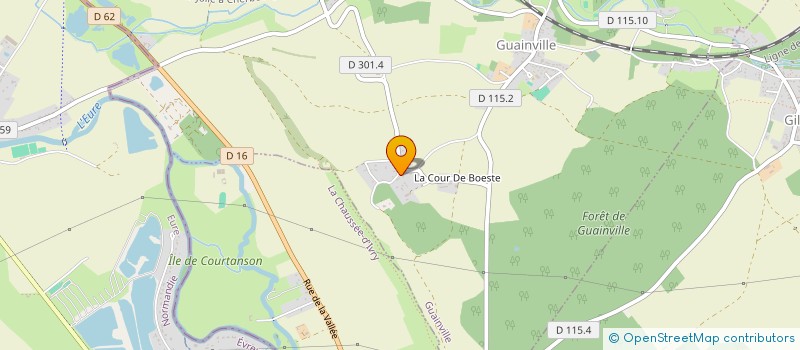 localisation de l'entreprise SCI RITA à GUAINVILLE