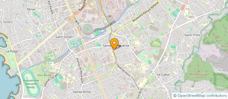localisation de l'entreprise SCI RITA à MARSEILLE