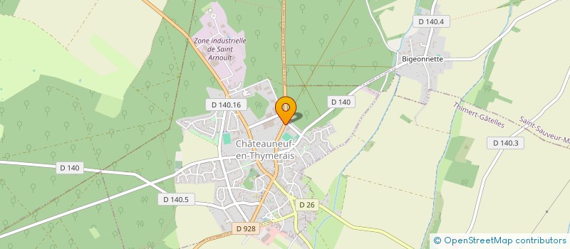 localisation de l'entreprise SCI RITA à CHATEAUNEUF-EN-THYMERAIS