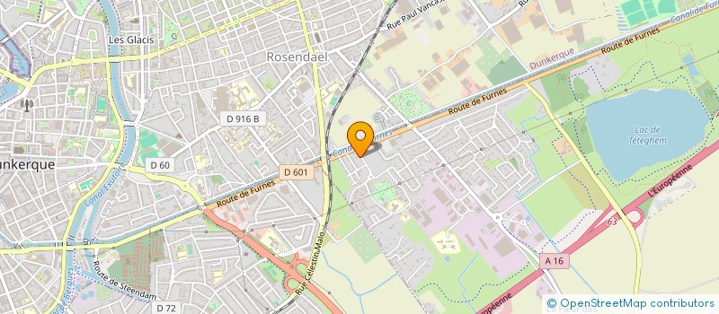 localisation de l'entreprise SCI RITA  TETEGHEM-COUDEKERQUE-VILLAGE