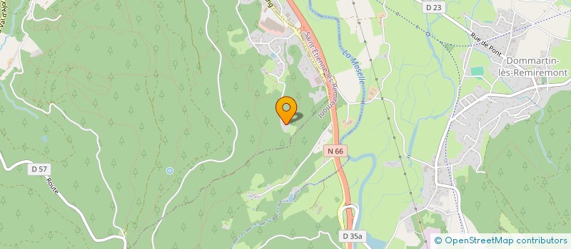 localisation de l'entreprise SCI RITTON  REMIREMONT