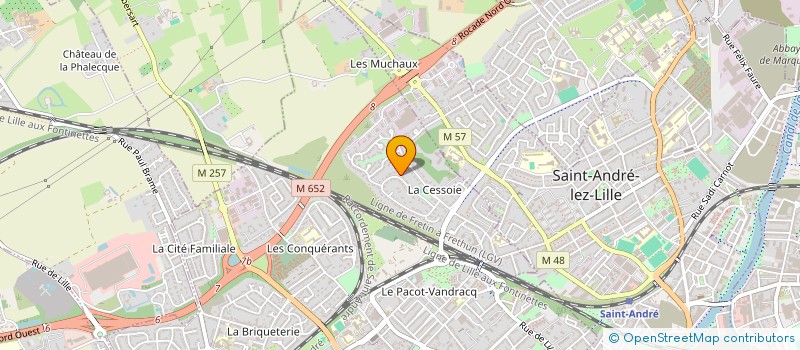 localisation de l'entreprise SCI RIVA 4 YOU à LAMBERSART