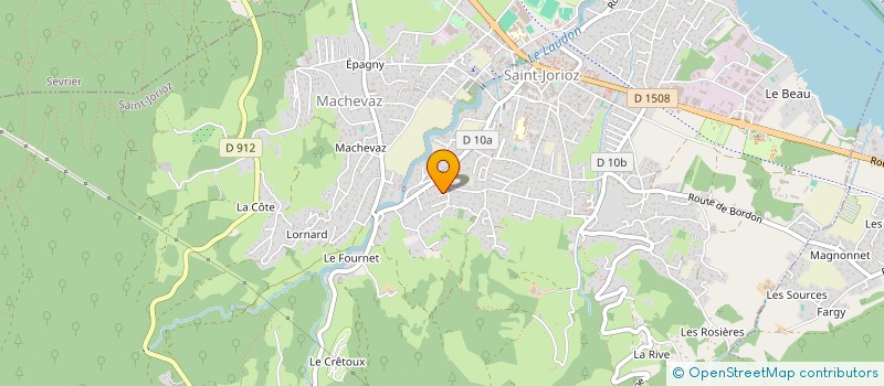 localisation de l'entreprise SCI RIVA CARRA  SAINT-JORIOZ