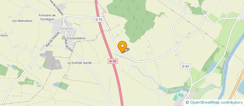 localisation de l'entreprise SCI RIVALIER  SENILLE-SAINT-SAUVEUR