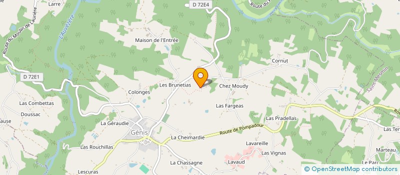 localisation de l'entreprise SCI RIVARO  SAINT-JORY-LAS-BLOUX