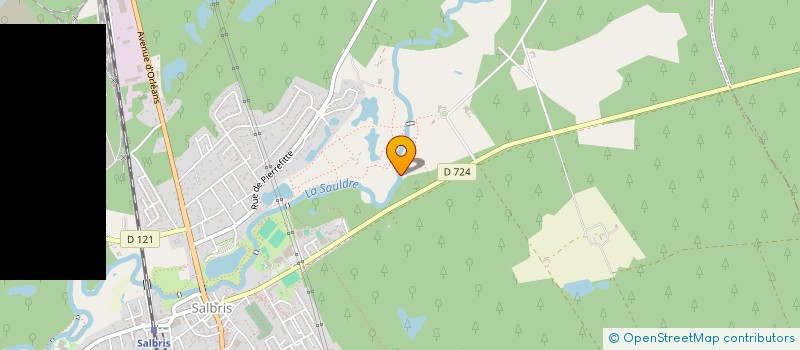 localisation de l'entreprise SCI RIVAULDE- SALBRIS  SALBRIS