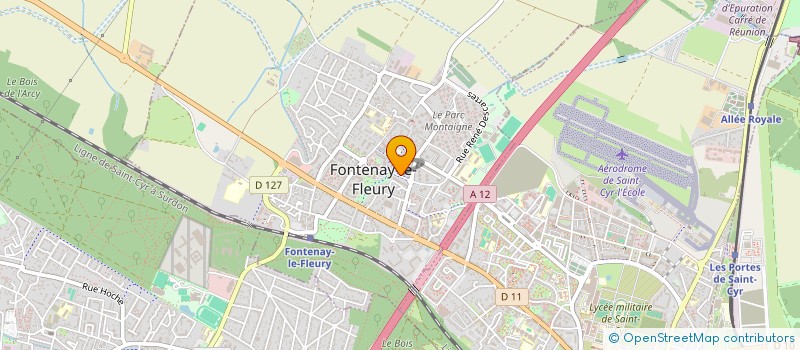 localisation de l'entreprise SCI RIVAUX GUERRIER IMMOBILIER à FONTENAY-LE-FLEURY