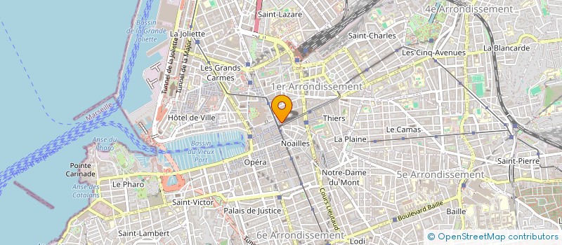 localisation de l'entreprise SCI RIVE 23 à MARSEILLE