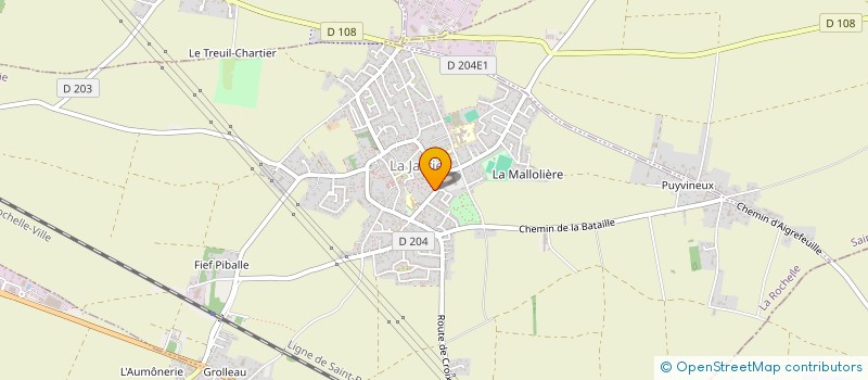 localisation de l'entreprise SCI RIVE  LA JARRIE