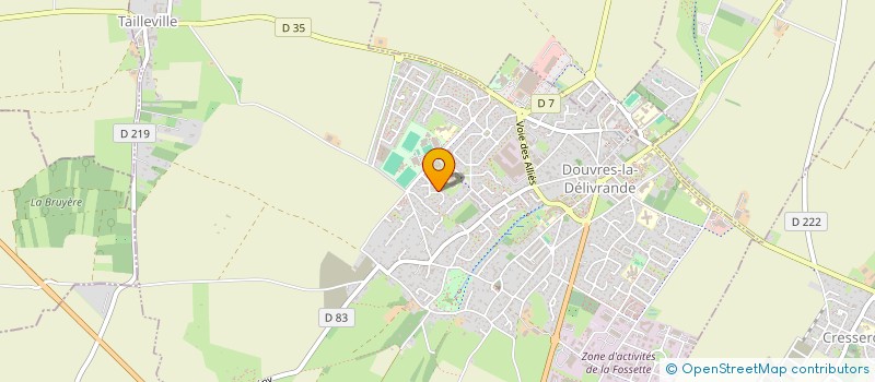 localisation de l'entreprise SCI RIVE DE MAINE  DOUVRES-LA-DELIVRANDE