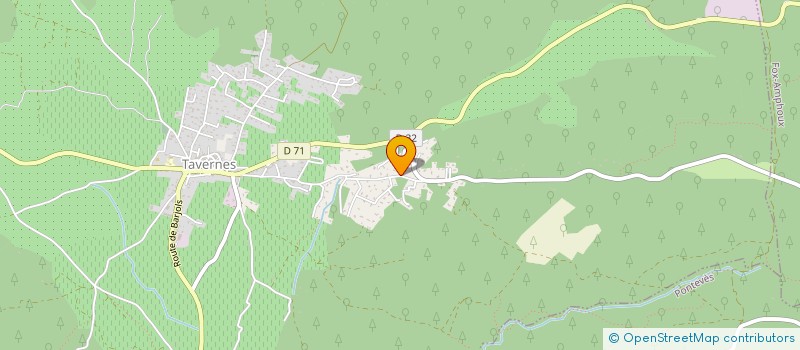 localisation de l'entreprise SCI RIVE DROITE  TAVERNES