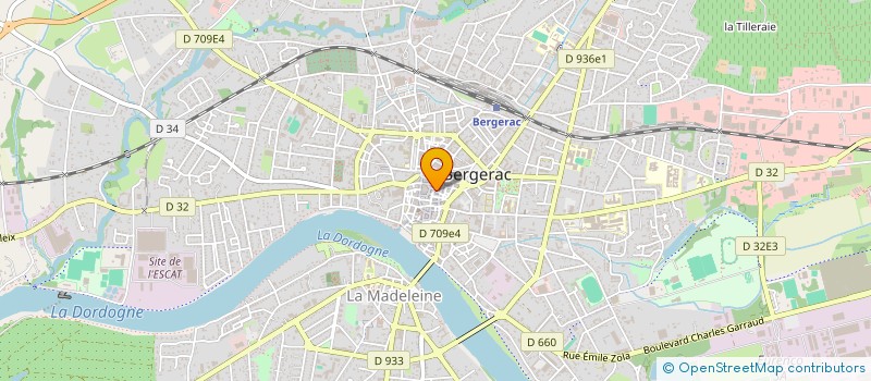 localisation de l'entreprise SCI RIVE GAUCHE à BERGERAC