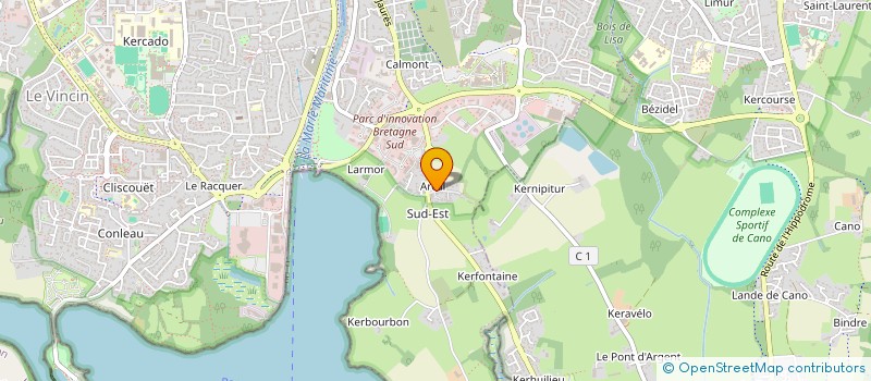 localisation de l'entreprise SCI RIVE GAUCHE à VANNES