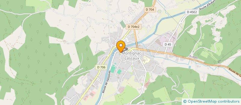 localisation de l'entreprise SCI RIVE GAUCHE à MONTIGNAC-LASCAUX