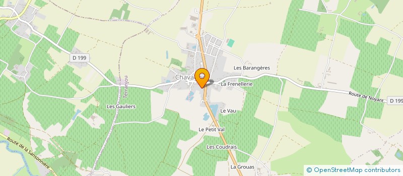 localisation de l'entreprise SCI RIVE GAUCHE  TERRANJOU