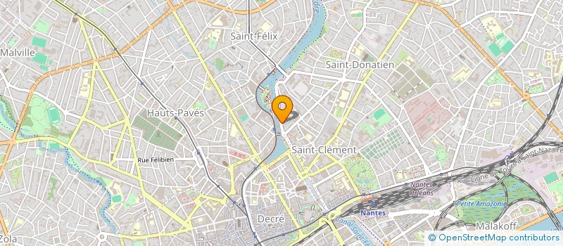 localisation de l'entreprise SCI RIVE GAUCHE I à NANTES