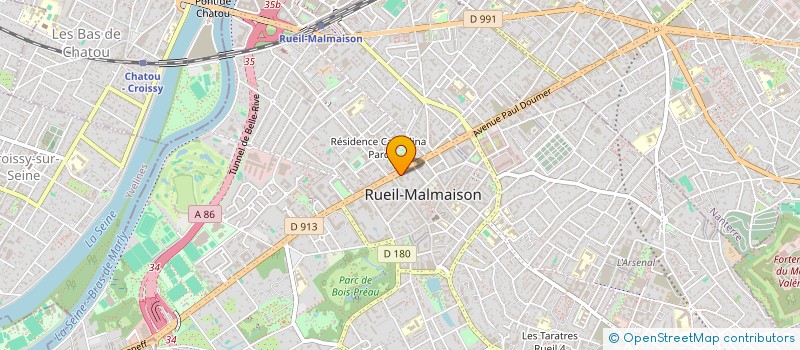 localisation de l'entreprise SCI RIVE GAUCHE NOTAIRE à RUEIL-MALMAISON