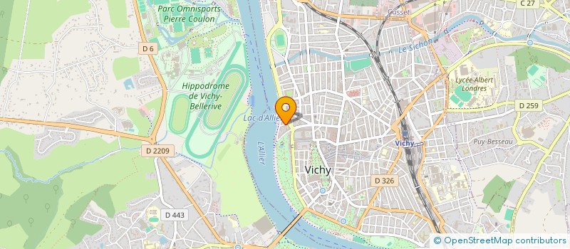 localisation de l'entreprise SCI RIVEDOUCE  VEYRE-MONTON